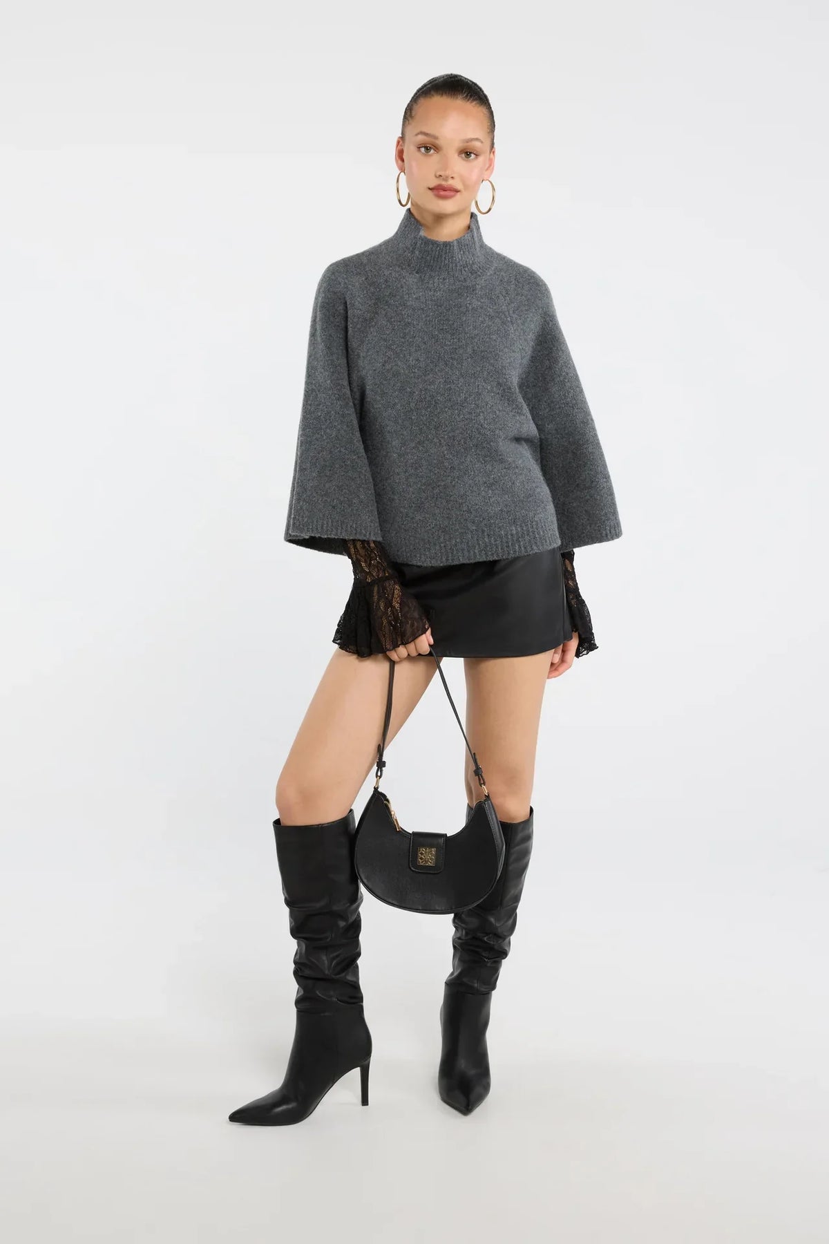 Pull Amélie oversize, vue de face