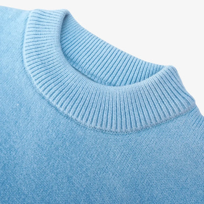 Pull Capucine, détail du col côtelé