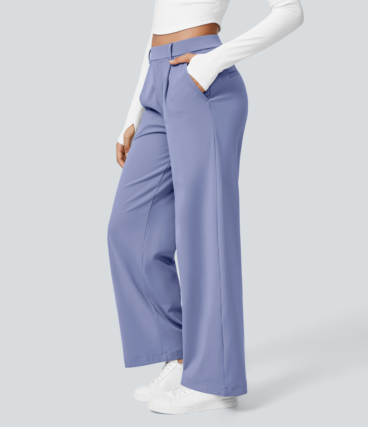 Pantalon Clémence lavande