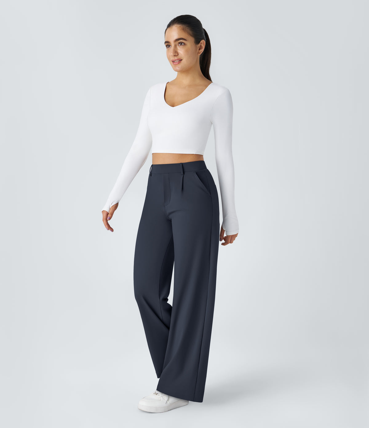 Pantalon Clémence marine