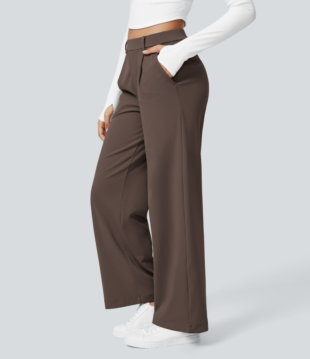 Pantalon Clémence marron