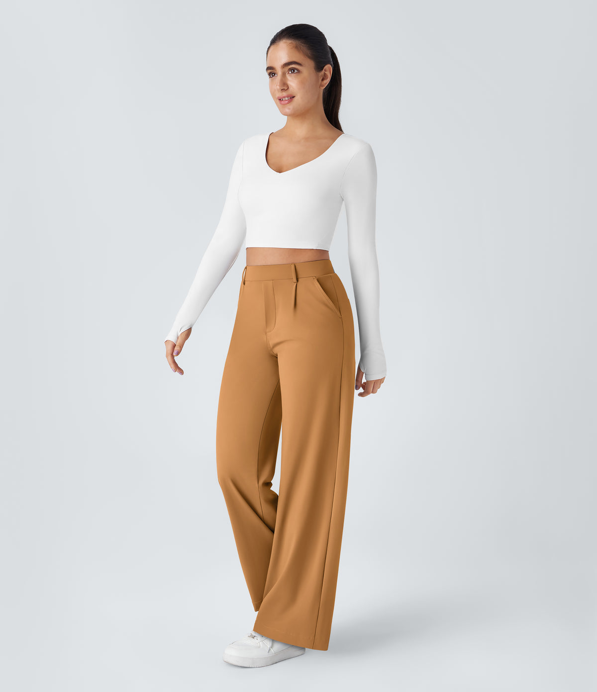Pantalon Clémence orange