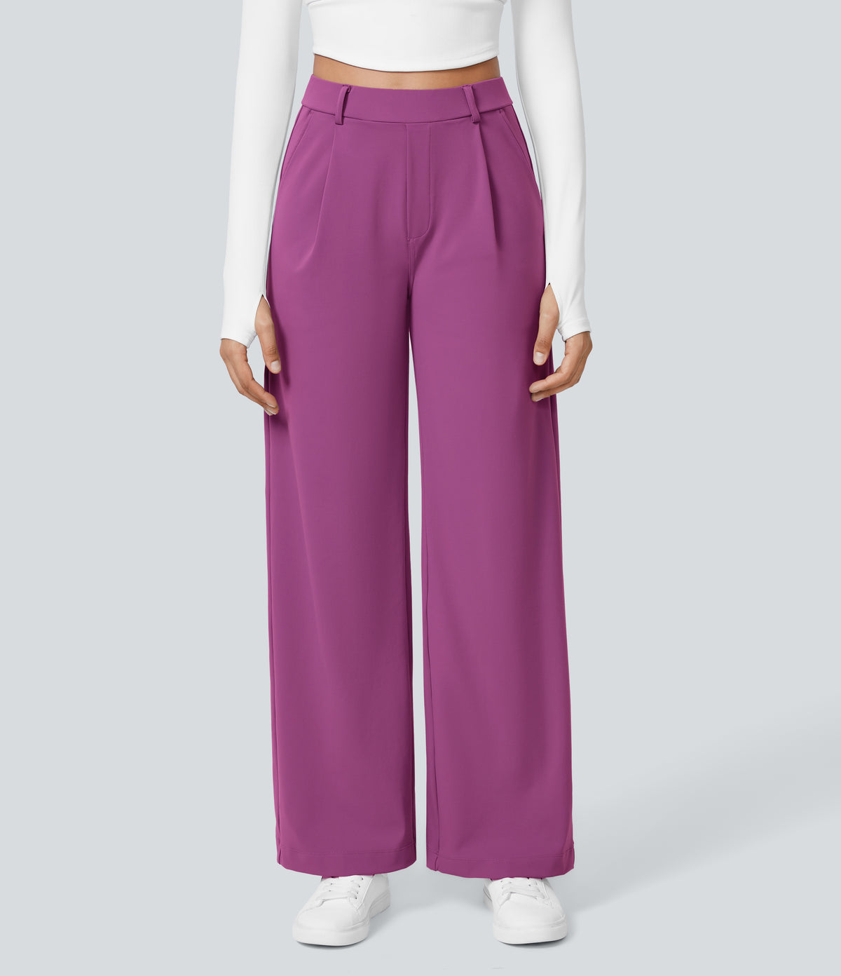 Pantalon Clémence pourpre