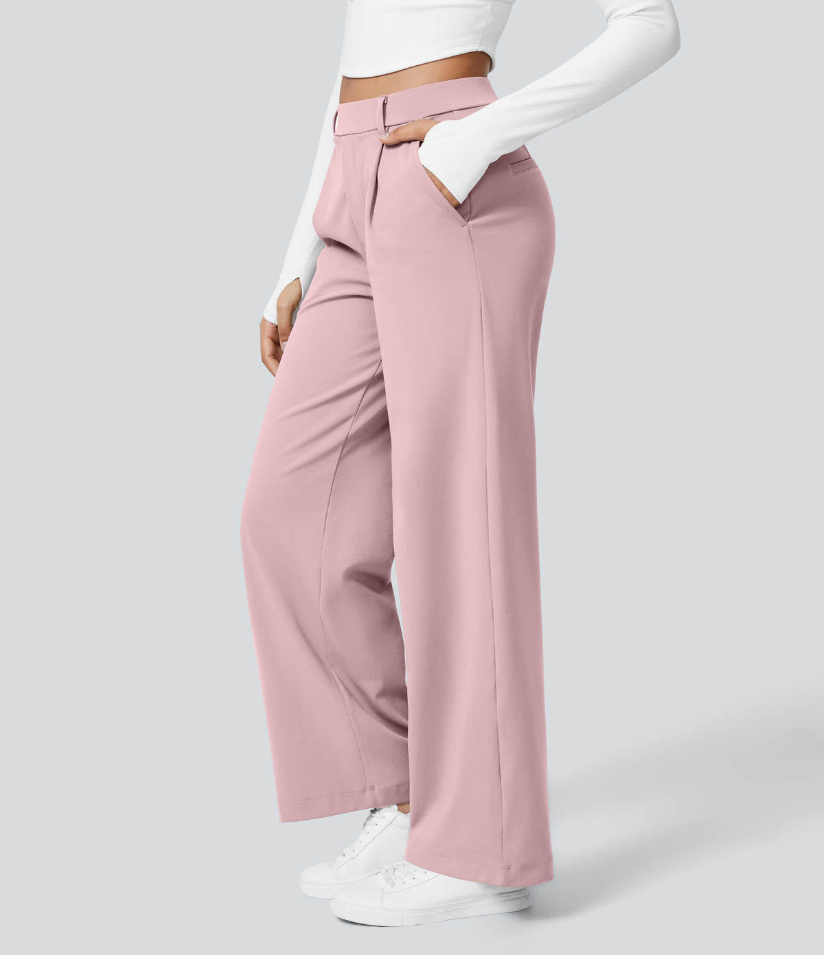 Pantalon Clémence rose