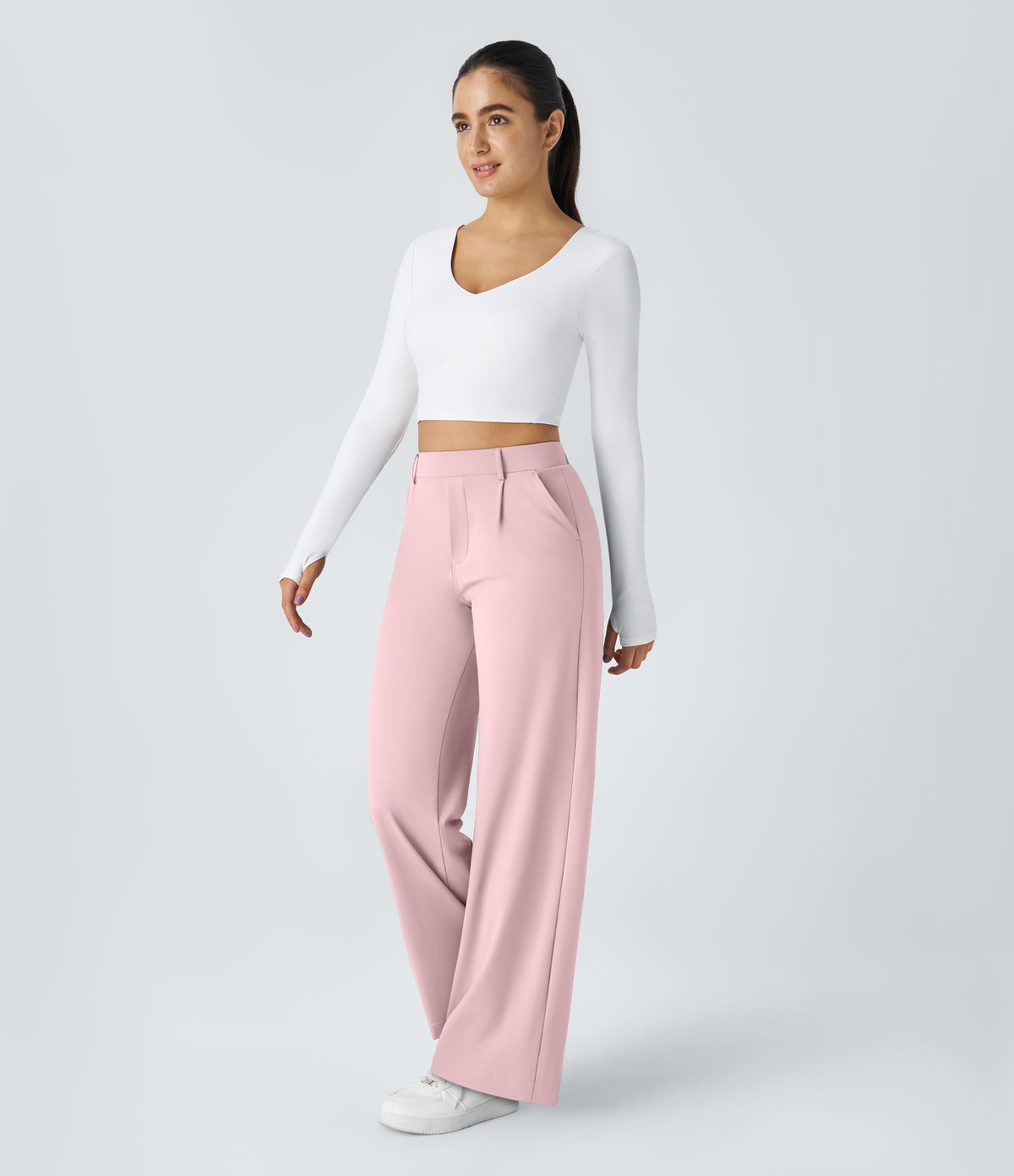 Pantalon Clémence rose