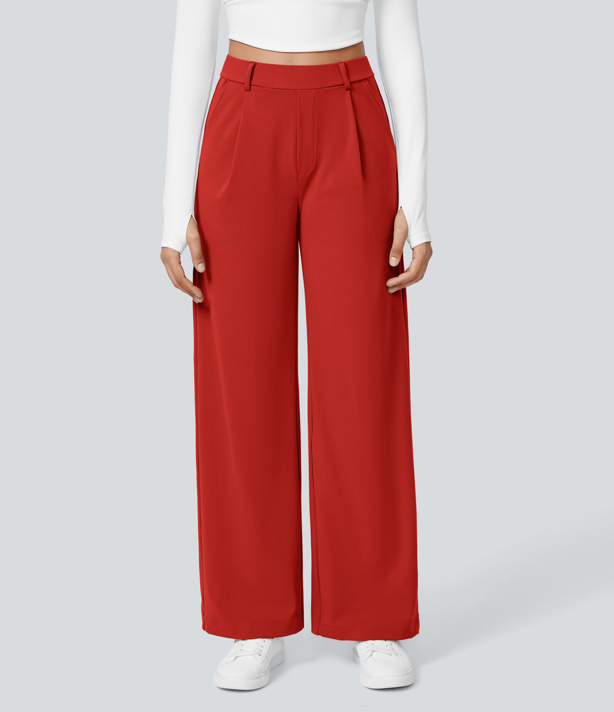 Pantalon Clémence rouge