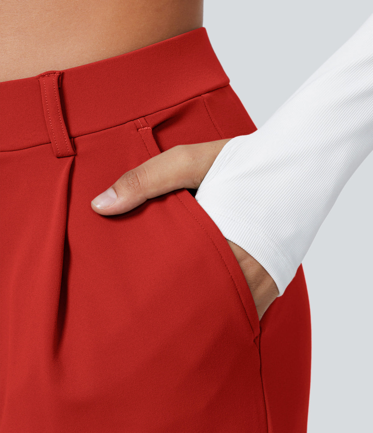 Pantalon Clémence rouge