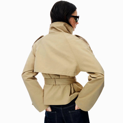 Trench Margot beige, de dos