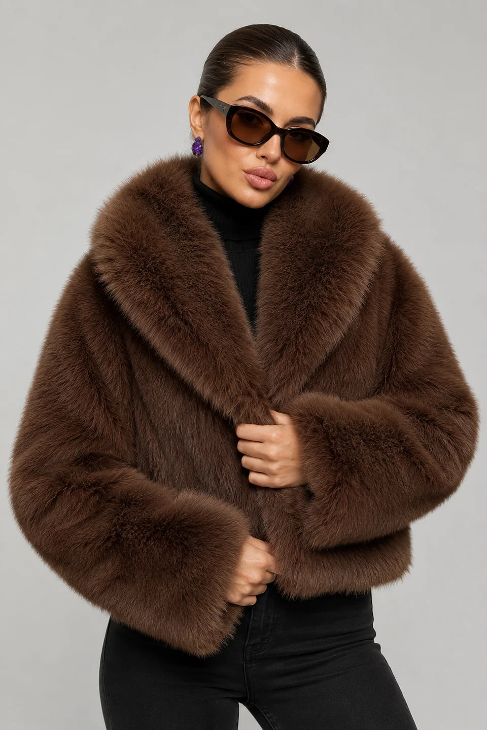 Veste Joséphine — détail du col